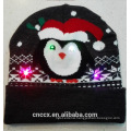 16ZQ604 knit LED christmas beanie